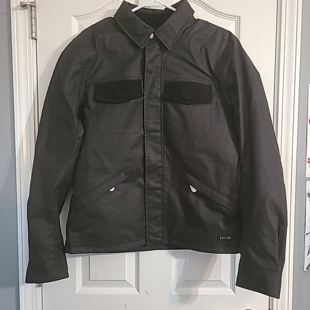 Harley-Davidson Overlook ADV Mesa Men's Size Medium Black Waxed Riding Jacket